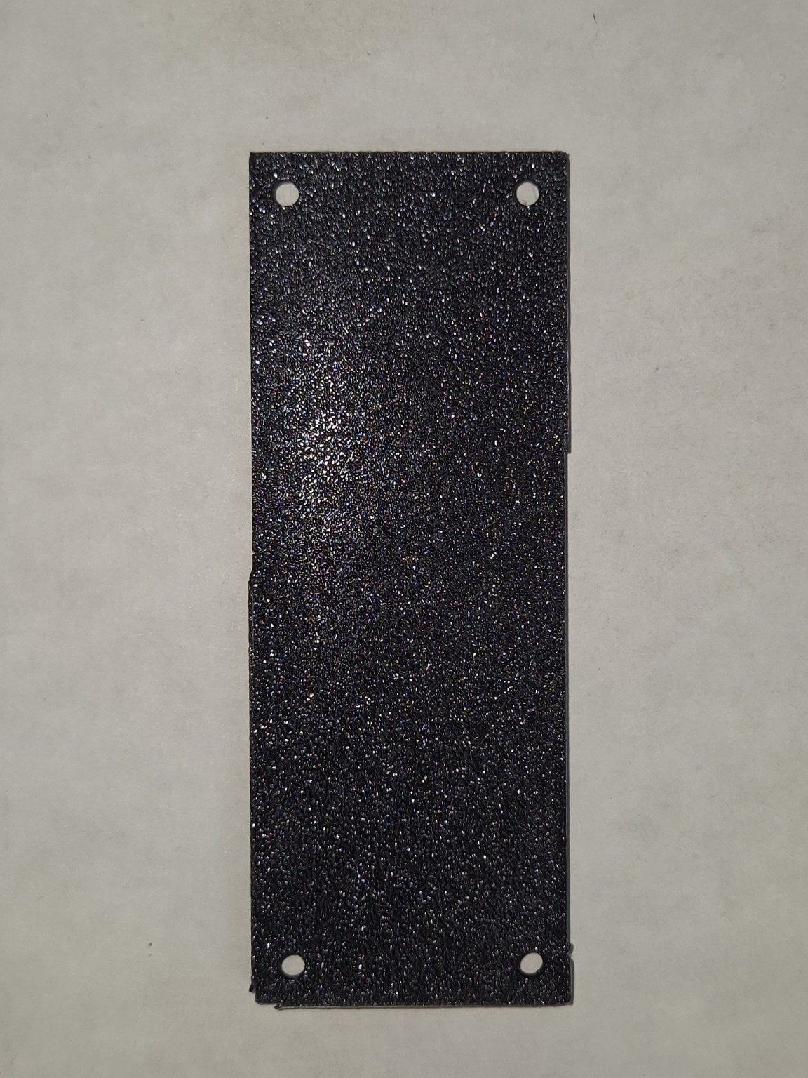 Blank modular rack filler panel