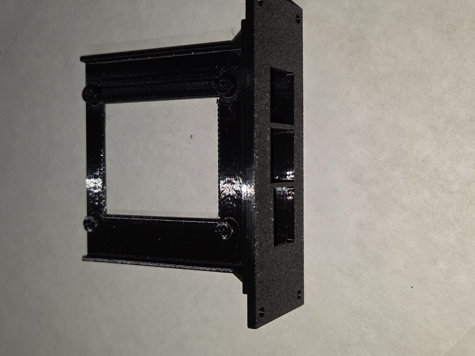 Raspberry Pi rack carrier angle view